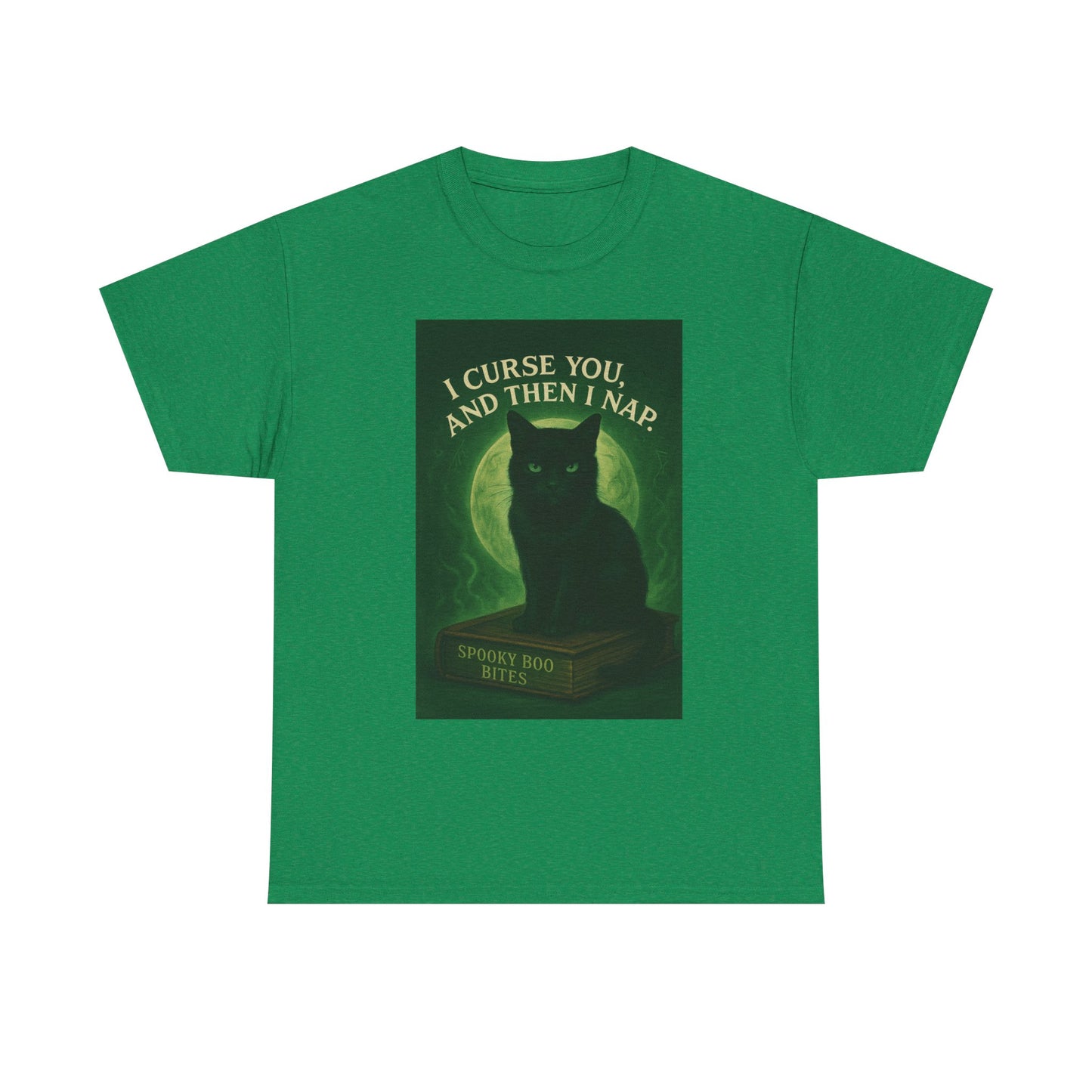 Spooky Cat T-Shirt, Whimsical Pet Lover Wear, Halloween Gift, Cat Mom Tee, Fun Nap Themed Shirt